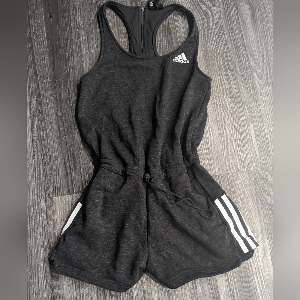 ⭐️Adidas Women's Sport 2 Street Romper black white